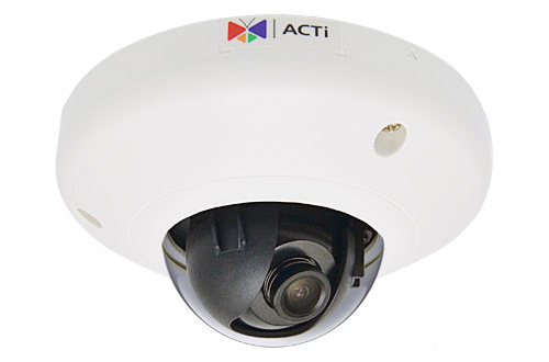 ACTi-D92 Купольная компактная 3 Мп вандалостойкая сетевая камера: SECURECAM