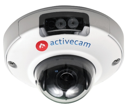 Антивандальная купольная камера ActiveCam AC-D4111IR 1.3Мп, DWDR, 3DNR: SECURECAM