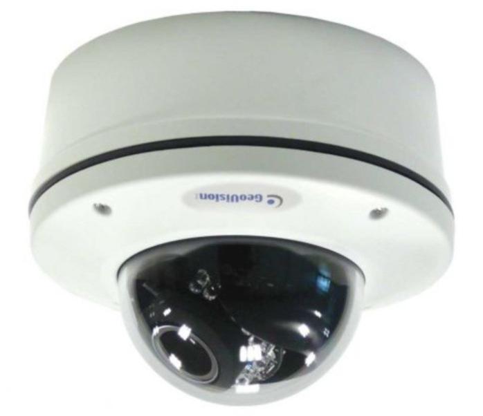 Сетевая 1.3 Мп наружная видеокамера Geovision GV-VD122D, прозрачный купол: SECURECAM